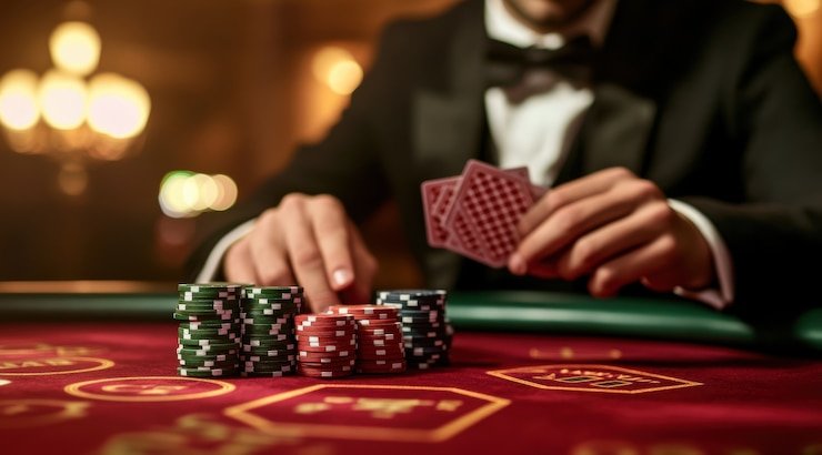 Mobile phone showing 11 togel app installation steps and account login screen